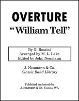 William Tell Overture Concert Band sheet music cover